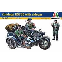 Мотоцикл Zundapp KS750 с коляской