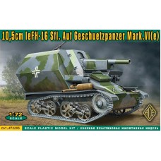 Німецька гаубиця 10,5cm leFH-16 Sfl. Auf Geschuetzpaner Mark.VI (e)