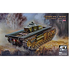 Танк Churchill Avre с Snake Launcher