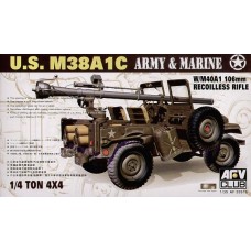 Американський автомобіль M38A1C з 106мм безвідкатною зброєю