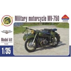 Радянський мотоцикл МВ-750 з коляскою