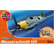 Німецький винищувач Messerschmitt Bf109 (швидка збірка без клею)