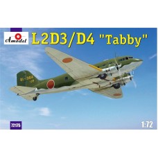 Модель транспортного літака L2D3/D4 "Tabby"