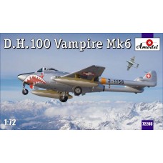 Британський винищувач D.H.100 Vampire Mk6