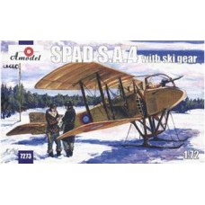 SPAD S.A.4 на лижному шасі