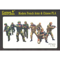Сучасна французька армія із сучасною китайською армією