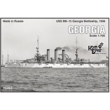 Ескадрений броненосець USS BB-15 Georgia Battleship, 1906