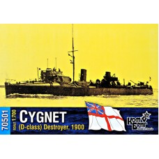 Есмінець HMS Cygnet (D-class), 1900 р.