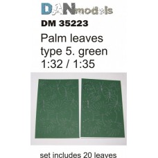 Пальмове листя: Зелене, набір №5