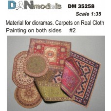 Матеріал для діорам: килими - малюнок на тканині, набір 2