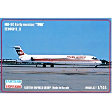 Авіалайнер MD-80 "TWA", рання версія