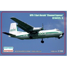 Британський турбогвинтовий пасажирський літак HRP-7 Dart Herald "Channel Express"