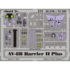 Фототравлення 1/72 AV-8B Харриер II + (кольорове, рекомендовано для Hasegawa)