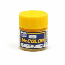 Фарба емалева "Mr. Color" жовта, 10 мл