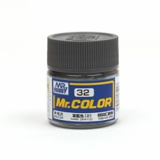 Фарба емалева "Mr. Color" темно-сіра (2) флот США, 10 мл