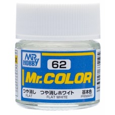 Фарба емалева "Mr. Color" плоска біла, 10 мл