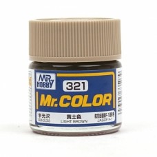 Фарба емалева "Mr. Color" світло-коричнева, 10 мл