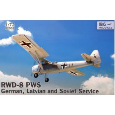 Навчально-тренувальний літак RWD-8 PWS (німецько-латиська і радянська служба)