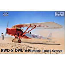 Літак RWD-8 DWL в Палестині (Ізраїльська служба)