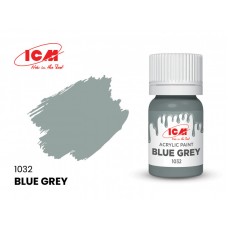 Акриловая краска ICM, сине-серая