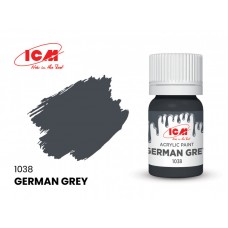 Акрилова фарба ICM, німецька сірий