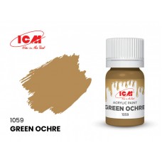 Акрилова фарба ICM, блідо-зелений
