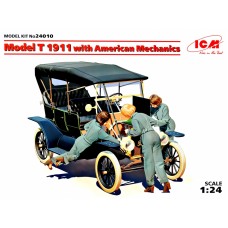 Пасажирський автомобіль Model T 1911 Touring з американськими механіками