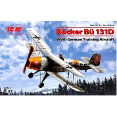 Німецький навчальний літак Bucker Bu 131D