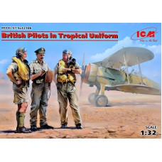 Пілоти ВПС Великобританії в тропічній уніформі (1939-1943) (3 фігурки)