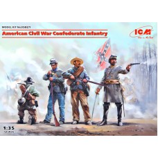 Армия Конфедеративных Штатов Америки, гражданская война в США (4 фигурки)