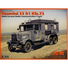 Німецький автомобіль радіозв'язку Henschel 33 D1 Kfz.72
