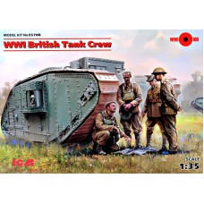 Британський танковий екіпаж, Перша світова війна