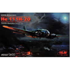 Немецкий бомбардировщик He 111H-20