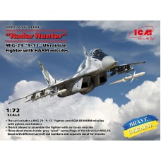 "Мисливець за РЛС", МіГ-29 "9-13" український винищувач з ракетами HARM