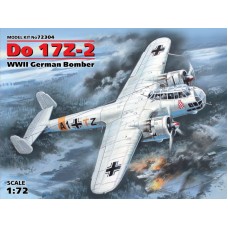 Немецкий бомбардировщик Do 17Z-2