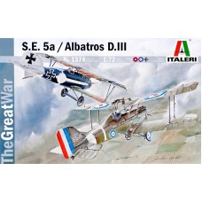 Біплани S.E.5a та Albatros D.III