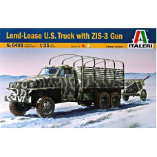 Американська вантажівка з гарматою ЗІС-3 (ленд-ліз)