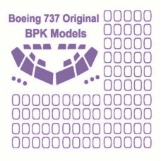 Маска для моделі літака Boeing 737-200 (Big Planes kits)