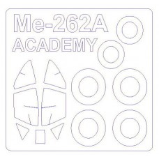 Маска для моделі літака Me-262A-1a (Academy)