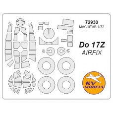 Маска для моделі літака Do-17Z (Airfix)