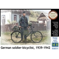 Німецький солдат-велосипедист, 1939-1942