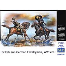 Британські та німецькі кавалеристи, 1 СВ