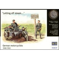 Німецькі мотоциклісти, 1940-1943