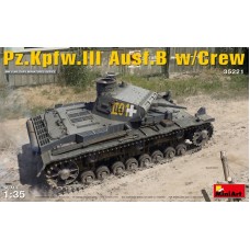 Танк Pz.Kpfw.III Ausf.B з екіпажем