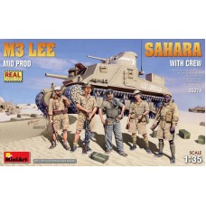 Танк M3 Lee (середнього випуску) Сахара з екіпажем