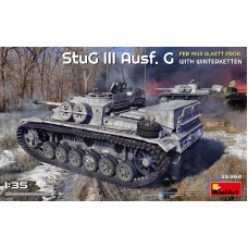 САУ StuG III Ausf. G, лютий 1943 р. Виробництво Alkett із зимовими траками