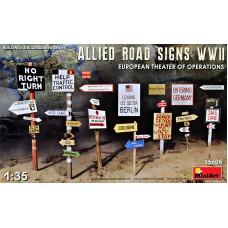 Дорожні знаки Союзників часів Другої світової війни. (Європейський театр воєнних дій)
