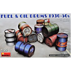 Металеві бочки для палива та олії 1930-50-х років