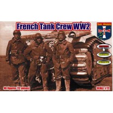 Французький танковий екіпаж, Друга світова війна
