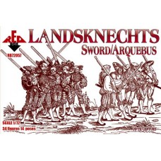 Ландскнехти (Мечі з аркебузами), 16 століття